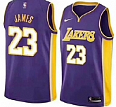 Lakers 23 Lebron James Purple Nike Swingman Stitched NBA Jersey,baseball caps,new era cap wholesale,wholesale hats